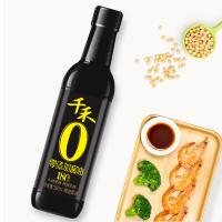 千禾 零添加酱油 特级 生抽 500ml (单位:瓶) 黑色