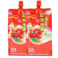 利民 蒜蓉辣酱 家庭装 450g*2袋 (单位:组)