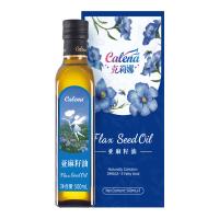 克莉娜（Calena） 一级冷榨 亚麻籽油 蓝礼盒 500ml(单位：盒)