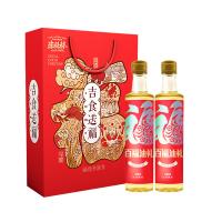 米妹妹（MIMEIMEI） 吉食送福 葵花籽油 496ml 红色（单位：瓶）