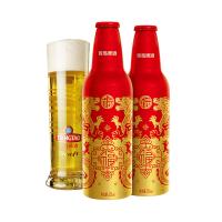 青岛啤酒（TSINGTAO） 鸿运当头11度 啤酒 355ml*12瓶（单位：箱）