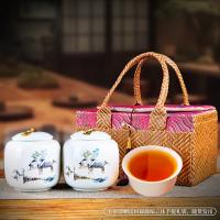 润虎 福冠如意大红袍 武夷岩茶礼盒装 250g 125g*2罐 （单位：盒）