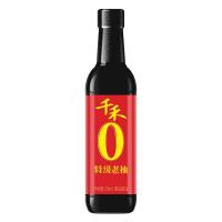 千禾 特级 无添加酱油 500ml （单位:瓶） 黑色
