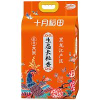 十月稻田（SHI YUE DAO TIAN） 东北大米 黑龙江产区 生态长粒香 大米 5kg/袋 真空包装 （单位:袋）