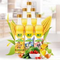 西王（XIWANG） 物理压榨非转基因 玉米胚芽油鲜胚礼盒装 900ml*6瓶 (单位:盒)