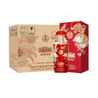 五粮液 白酒 富贵吉祥 金装浓香型 52度500ml*6瓶（单位：箱）