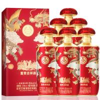五粮液 白酒 富贵吉祥 金装浓香型 52度500ml*6瓶（单位：箱）