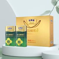 贝蒂斯  双尖橄榄芥花籽油特级初榨橄榄油 1L/罐 2罐/盒 礼盒 （单位:盒)
