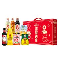 海天 致美味-招财进宝（香醋 料酒 米醋 生抽 蚝油 番茄沙司 黄豆酱 马铃薯淀粉） 醋 3.5kg 混色（单位：盒）