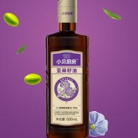 贝蒂斯 小贝厨房亚麻籽油礼盒装 500ml/瓶 2瓶/盒（单位：盒）