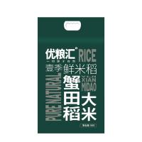 优粮汇 蟹田稻 东北大米 5kg（单位：袋）真空包装