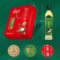 千岛源 纯正 茶油礼盒 500ml/瓶 2瓶/盒(单位：盒)