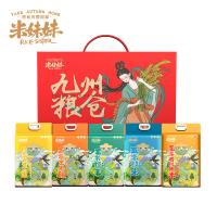米妹妹（MIMEIMEI） 九州粮仓 杂粮组合 5kg 红色（单位：盒）配制：五常玉米碴1kg丶五常糯米1kg丶五常有机粥米1kg、内蒙古黄小米1kg丶五常糙米1kg