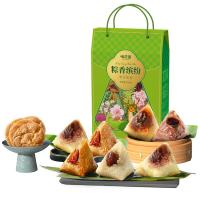 味滋源 粽香缤纷 粽子 肉粽100g*1+豆沙粽100g*2+蜜枣粽100g*1+椰蓉腰果巧克力流心粽105g*1+奇亚籽紫薯流心粽105g*1+ 黑松露藜麦酥200g*1 （单位:盒）