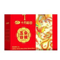 十月稻田（SHI YUE DAO TIAN） 五谷杂粮礼盒 2.4kg 血糯米400g*1 小麦仁400g*1 糯米400g*1 黑米400g*1 燕麦米400g*1糙米400g*1 （单位：盒）