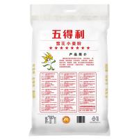 五得利八星雪花小麦面粉精选麦源10kg（单位：袋）