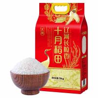 十月稻田（SHI YUE DAO TIAN） 辽河长粒香 大米 5kg (单位: 袋) 真空包装