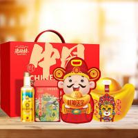 米妹妹（MIMEIMEI） 中国粒量福多多 米油组合礼包 2.3kg+248ml(单位：盒) 真空包装 财运稻富硒大米1kg+五常有机大米500g+财神送宝五常粥米800g+压榨葵花籽油248m1