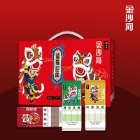 金沙河 禧福迎面2.4KG 花色挂面礼盒 荞麦挂面800g+鸡蛋挂面800g+菠菜挂面800g（单位：盒）
