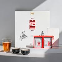 鱼玥 大兑白 白茶叶 茶具套装 福鼎白茶200g 茶壶150ml 茶杯75ml*2 礼盒装 (单位:套)