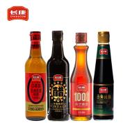 长康 调味品 湘香哒 四季发财礼盒 陈醋500ml 料酒500ml 纯芝麻油360ml 蒸鱼鼓油410ml (单位:盒)
