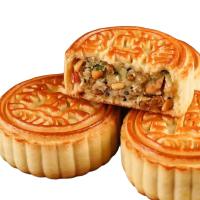 五芳斋（WUFANGZHAI） 五芳如意 月饼礼盒 800g 红色（单位：盒）蛋黄清香莲蓉月饼80克×2、五仁月饼80克×1、玫瑰红豆沙月饼80克×2、浓情紫薯月饼80克×1、香醇黑麻月饼80克×1、香甜南瓜月饼80克×1、香芋花生月饼80