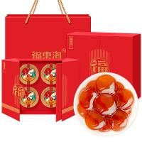 福东海（FU DONG HAI） 人参蜜片 果干 两款包装随机发货 180g/盒（45g*4罐） （单位:盒）