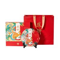 大益（TAETEA）凤祈熟茶普洱茶茶饼357g/盒（单位：盒）