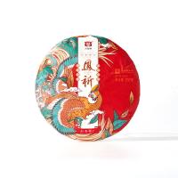 大益（TAETEA）凤祈熟茶普洱茶茶饼357g/盒（单位：盒）