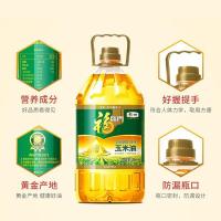 福临门 非转基因压榨一级黄金产地玉米胚芽油 4L（单位：桶）新老包装随机发货