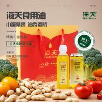 海天 HT-H202 花生油 468ml尖叫壶+468ml易拉罐 金色（单位：盒）