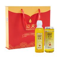 海天 HT-H202 花生油 468ml尖叫壶+468ml易拉罐 金色（单位：盒）