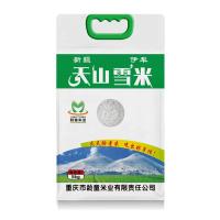 龄童大米 天山雪米 真空包装 5kg (单位:袋) 白色