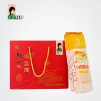 羞美人 金甄鸡蛋面 礼盒 500g*6包 (单位:盒)