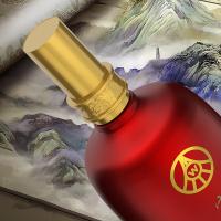五粮液 仙林宜品白酒 千里江山 52度 500mlx2瓶 (单位:盒)