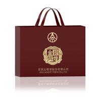 五粮液 金碧辉煌白酒 东方红韵 浓香型52度 500mlx2瓶 (单位:盒)