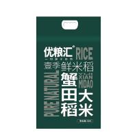 优粮汇 蟹田稻 大米 东北大米 5KG (单位: 袋) 真空包装
