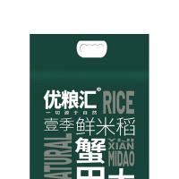 优粮汇 蟹田稻 大米 东北大米 5KG (单位: 袋) 真空包装