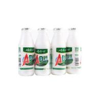 娃哈哈 含乳饮料 AD 钙奶 220ML*24瓶 24瓶/箱 (单位:箱) 绿白色