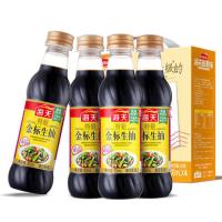 海天 金粉派礼盒 生抽酱油 500ml*4 0添加 特级酱油 （单位：件）