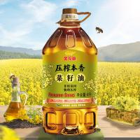 金龙鱼非转基因压榨本香菜籽油4L（单位：桶）