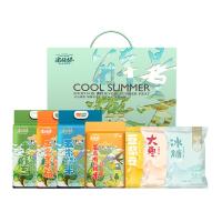 米妹妹（MIMEIMEI） 解暑粮方 4.1kg 东北绿豆1kg+五常糙米1kg+五常玉米碴1kg+精选大枣100g+精选冰糖200g+豆浆豆300g+五常粥米500g（单位：盒）