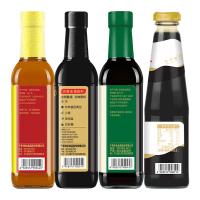 千禾 龙腾四海调味品礼盒 4件套(酱油500ml+香醋500ml+料酒500ml+蚝油510g) (单位:盒)
