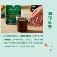 星巴克（STARBUCKS） 派克市场 精品烘焙咖啡豆 中烘黑咖啡 200g(单位：袋)