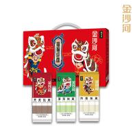 金沙河 挂面礼盒 禧福迎面 荞麦挂面800g菠菜挂面800g鸡蛋挂面800g (单位:盒)