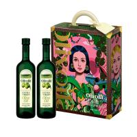欧丽薇兰 特级初榨 橄榄油（简装礼盒） 750ml*2 (单位:盒)