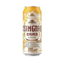 青岛啤酒（TSINGTAO） 桂花味 白啤 500ml/听 12听/箱(单位：盒)