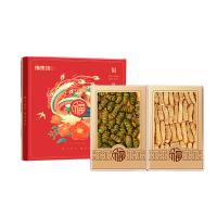 福东海（FU DONG HAI） 石斛+西洋参段 双拼礼盒 110克(单位：盒) 铁皮石斛60克+西洋参50克