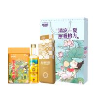 米妹妹（MIMEIMEI） 清凉一夏解暑粮方 杂粮组合 750g+248ml 混色（单位：袋）配置：五常有机粥米500g、发财玉米面条250g、压榨葵花籽油248ml
