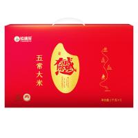 裕道府 感恩有你 五常大米礼盒 1kg/袋 5袋/箱 真空包装（单位：箱）
